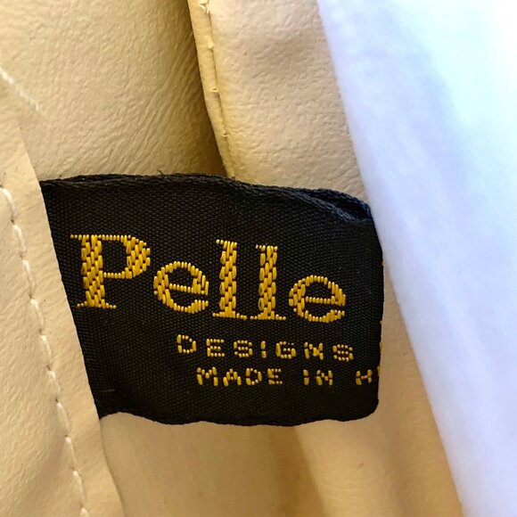 Vintage Pelle Italia White Metal Mesh Evening Handbag Shoulder Bag or Clutch - Picture 8 of 13